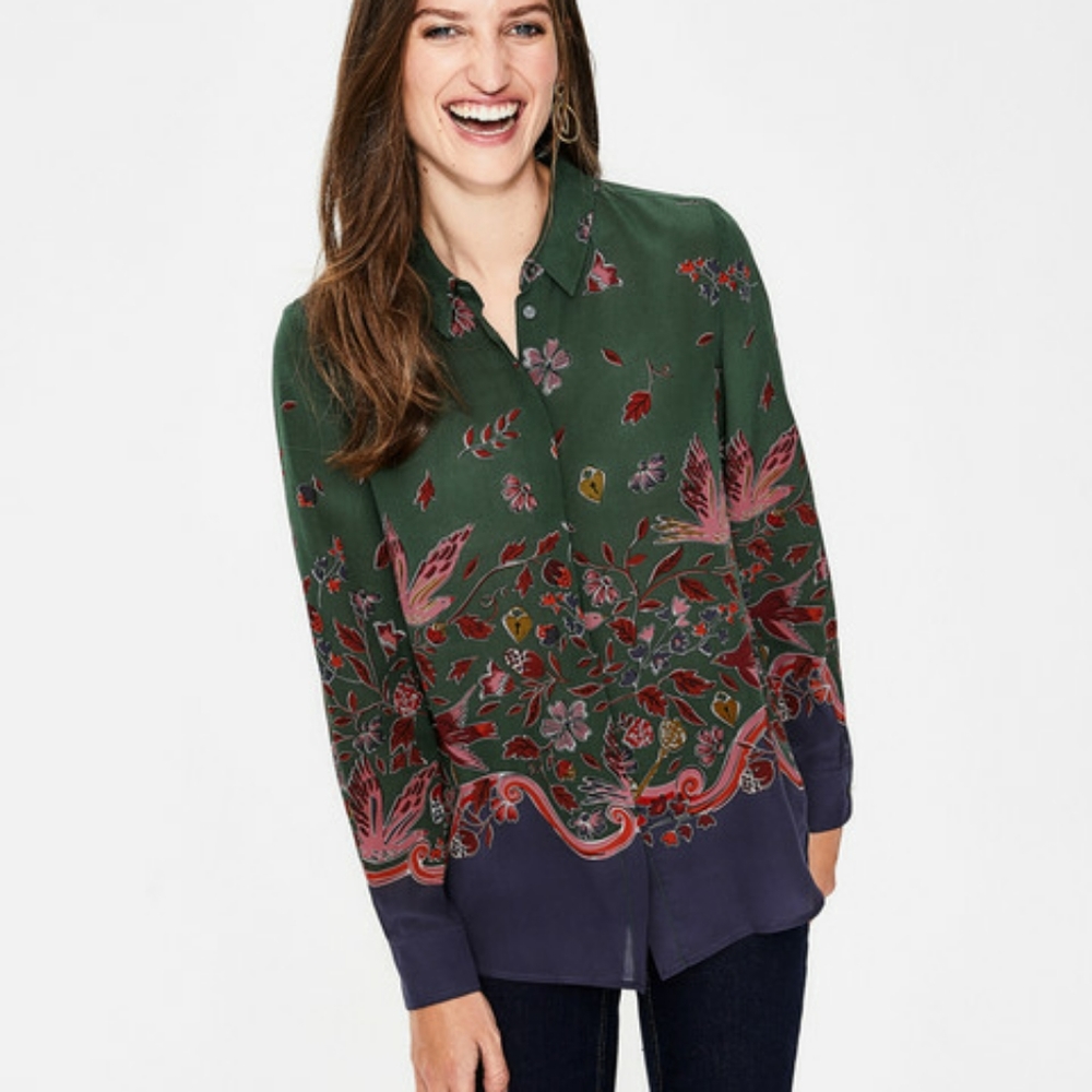 BRAND NEW WITH TAGS-- Boden Blouse